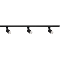 Faretto per sistema a binario ALTEAR 3xGU10/10W/230V 1m nero
