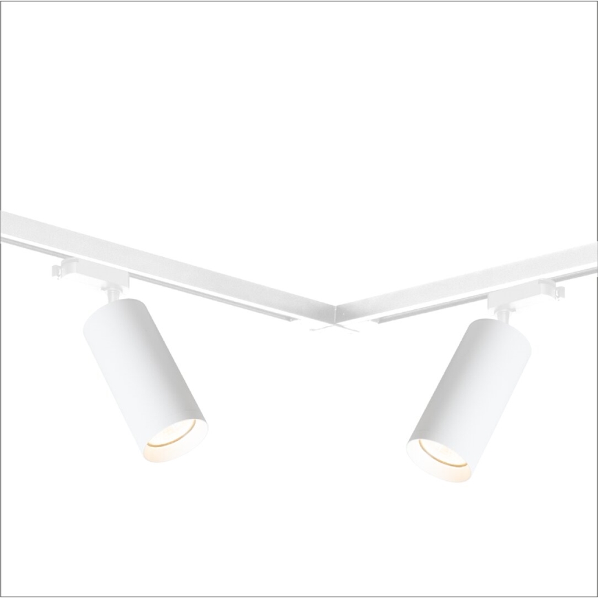 Faretto per sistema a binario MICA 4xGU10/10W/230V bianco