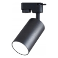 Faretto per sistema a binario monofase 1xGU10/10W/230V, nero