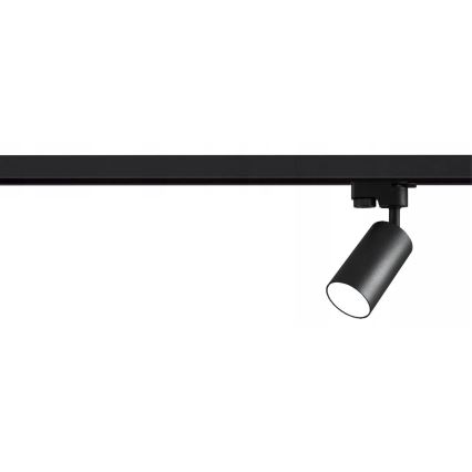 Faretto per sistema a binario monofase 1xGU10/10W/230V, nero
