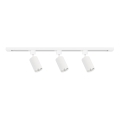 Faretto per sistema a binario TIGER 3xGU10/10W/230V bianco