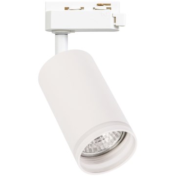 Faretto per sistema binario monofase PIPE 1xGU10/10W/230V bianco