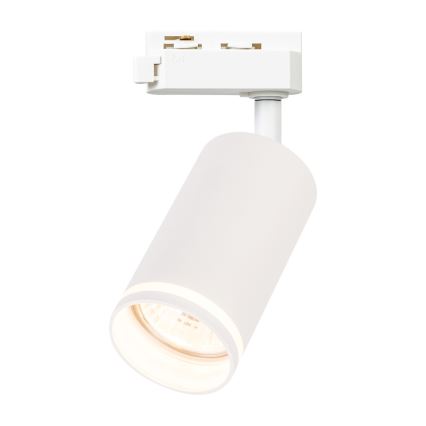 Faretto per sistema binario monofase PIPE 1xGU10/10W/230V bianco