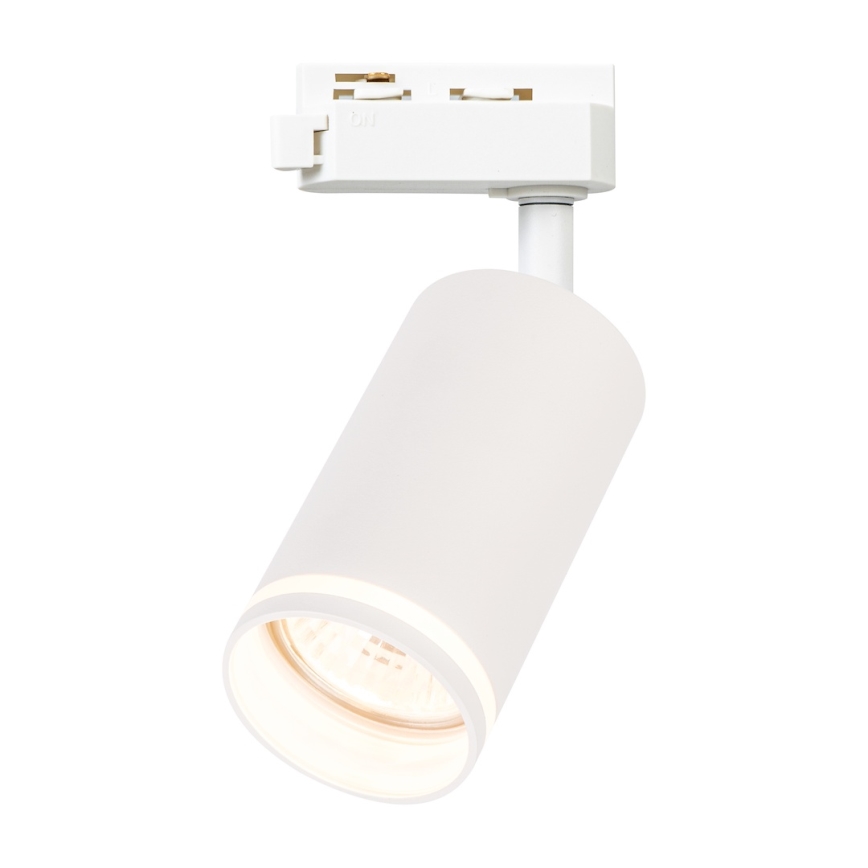 Faretto per sistema binario monofase PIPE 1xGU10/10W/230V bianco