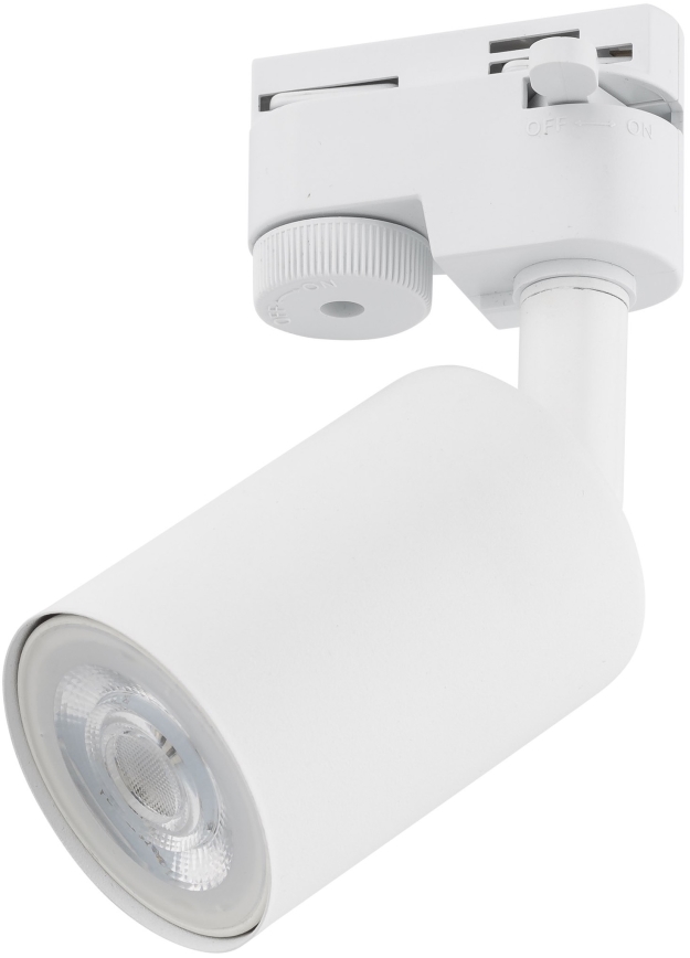 Faretto per sistema ferroviario monofase TOP 1xGU10/10W/230V bianco