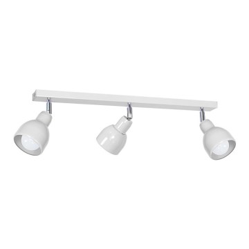 Faretto PIK 3xE27/60W/230V bianco