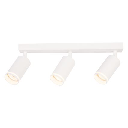 Faretto PIPE 3xGU10/10W/230V bianco
