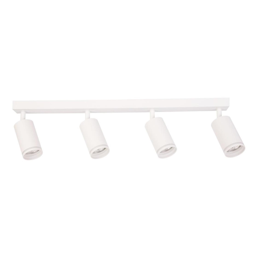 Faretto PIPE 4xGU10/10W/230V bianco