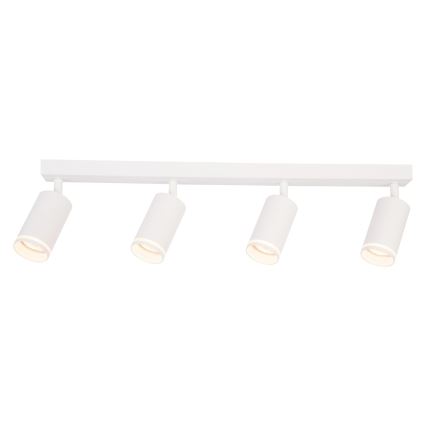 Faretto PIPE 4xGU10/10W/230V bianco