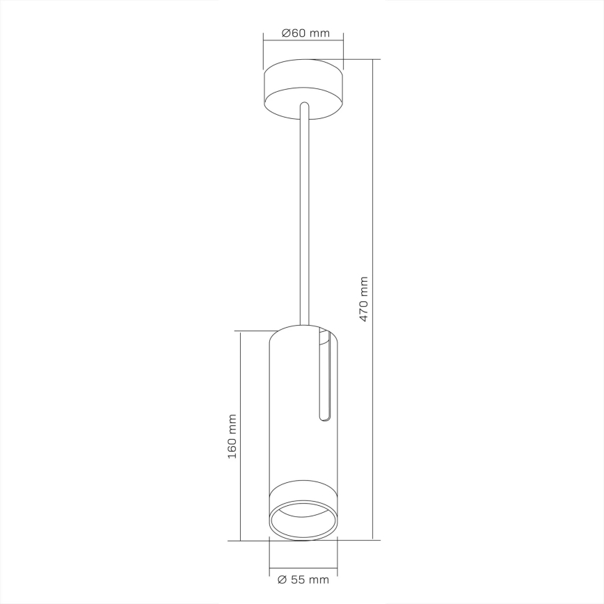 Faretto PORTO 1xGU10/10W/230V bianco