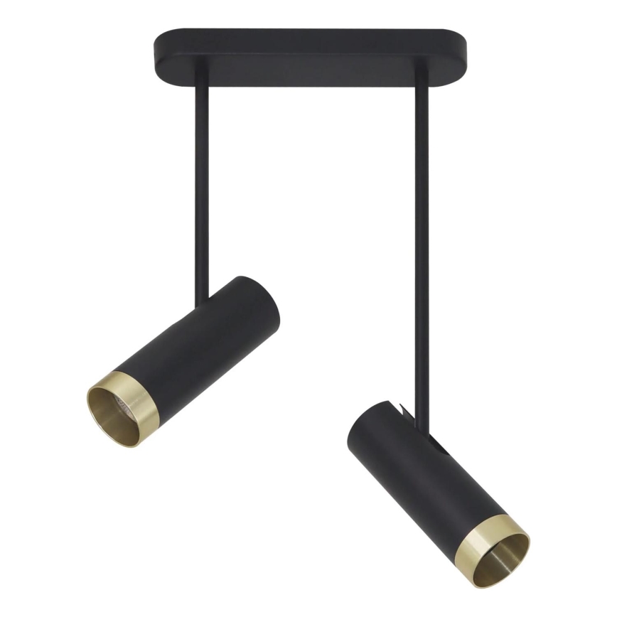 Faretto PORTO 2xGU10/10W/230V nero