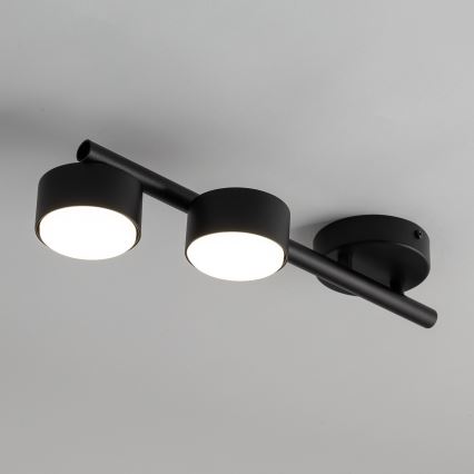 Faretto PUNTO 2xGX53/12W/230V nero
