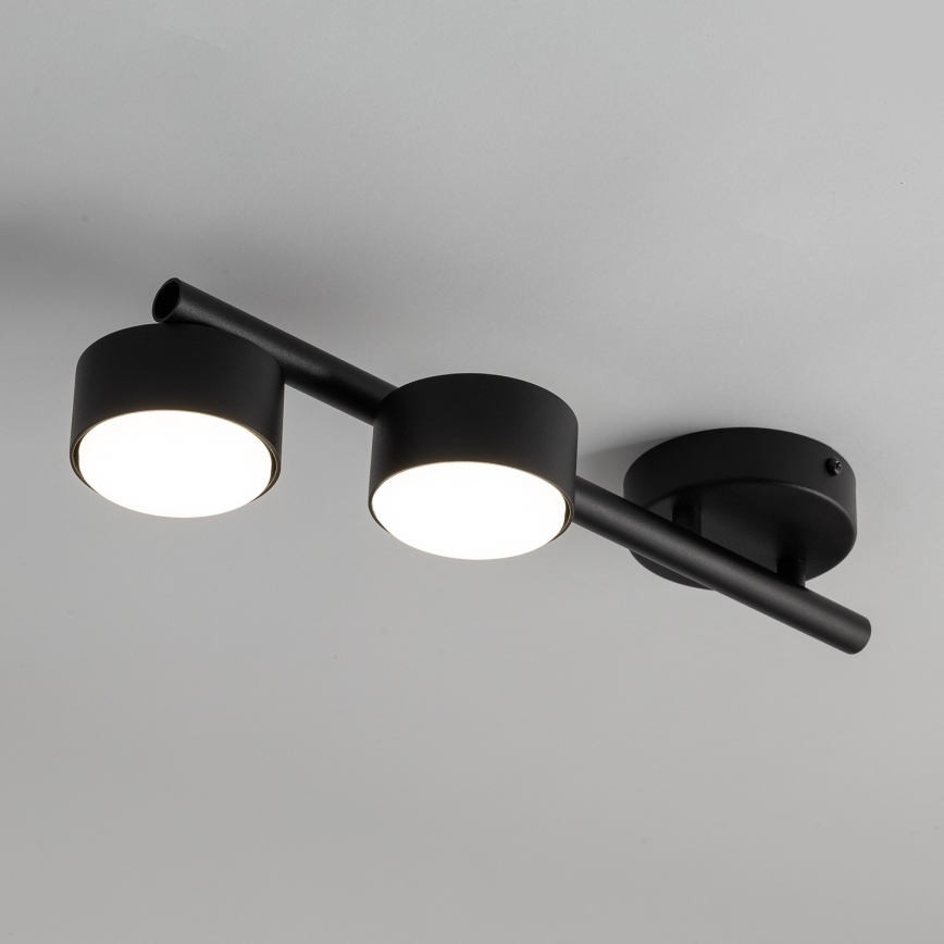 Faretto PUNTO 2xGX53/12W/230V nero