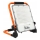 Faretto ricaricabile a LED con stativo, 100W/3,2V, 5000K, 5000 mAh, IP65, arancione