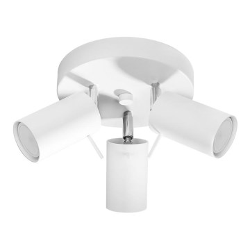 Faretto RING 3xGU10/10W/230V bianco