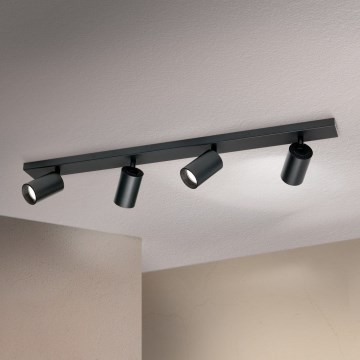 Faretto SEAN 4xGU10/13W/230V nero