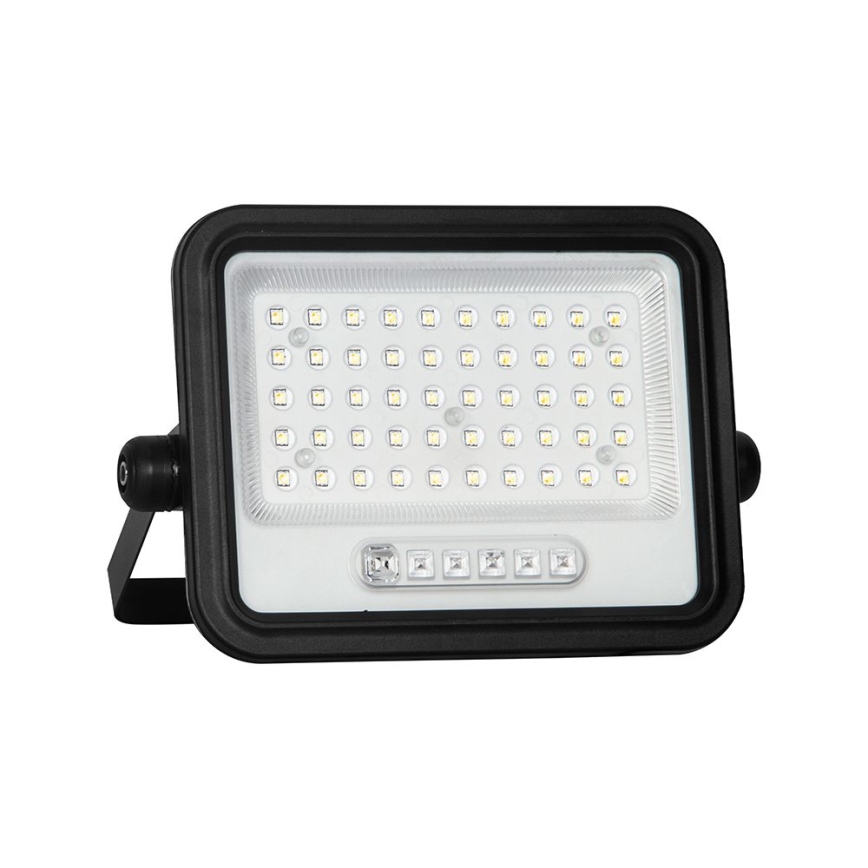 Proiettore solare LED dimmerabile LED/100W/3,2V 2000-8000K IP65 5000 mAh nero + telecomando