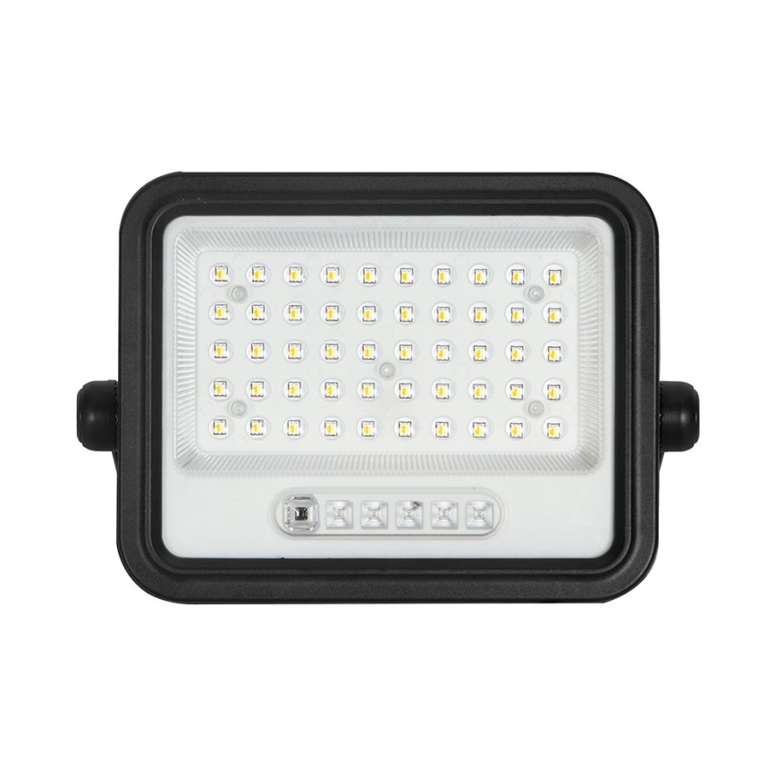 Proiettore solare LED dimmerabile LED/100W/3,2V 2000-8000K IP65 5000 mAh nero + telecomando