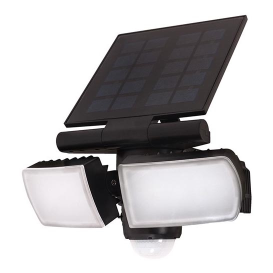 Faretto solare LED con sensore 2000mAh LED/8W/3,7V IP44