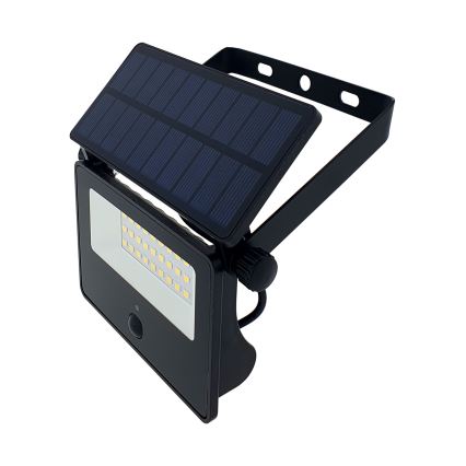 Faretto solare LED da esterno con sensore LED/5W/3,7V 4200K 2000 mAh IP44