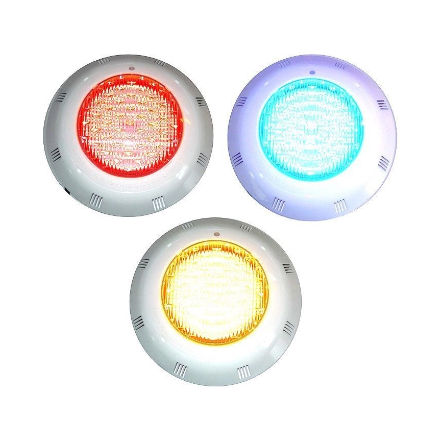 Faretto subacqueo LED RGBW per piscina 45W/12V IP68 con telecomando