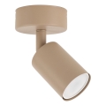 Faretto TOP 1xGU10/10W/230V beige