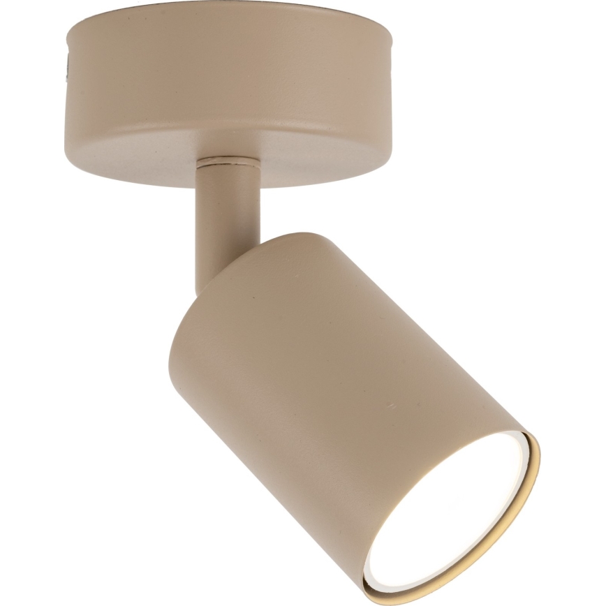 Faretto TOP 1xGU10/10W/230V beige