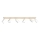Faretto TULON 6xGU10/8W/230V bianco/quercia