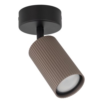 Faretto TUNE 1xGU10/10W/230V nero/marrone