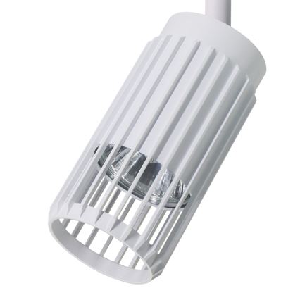 Faretto VERTICAL per sistema a binario 1xGU10/8W/230V bianco