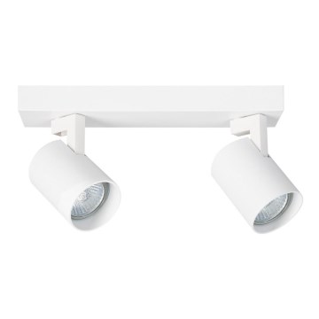 Faretto VOLF 2xGU10/10W/230V bianco