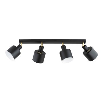 Faretto ZORENA 4xE27/15W/230V nero