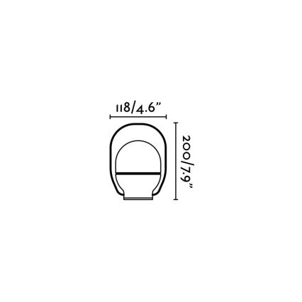 FARO 01016 - LED Stmívatelná stolní lampa TAKE AWAY LED/1,5W/3,7V 2700K 2600 mAh černá