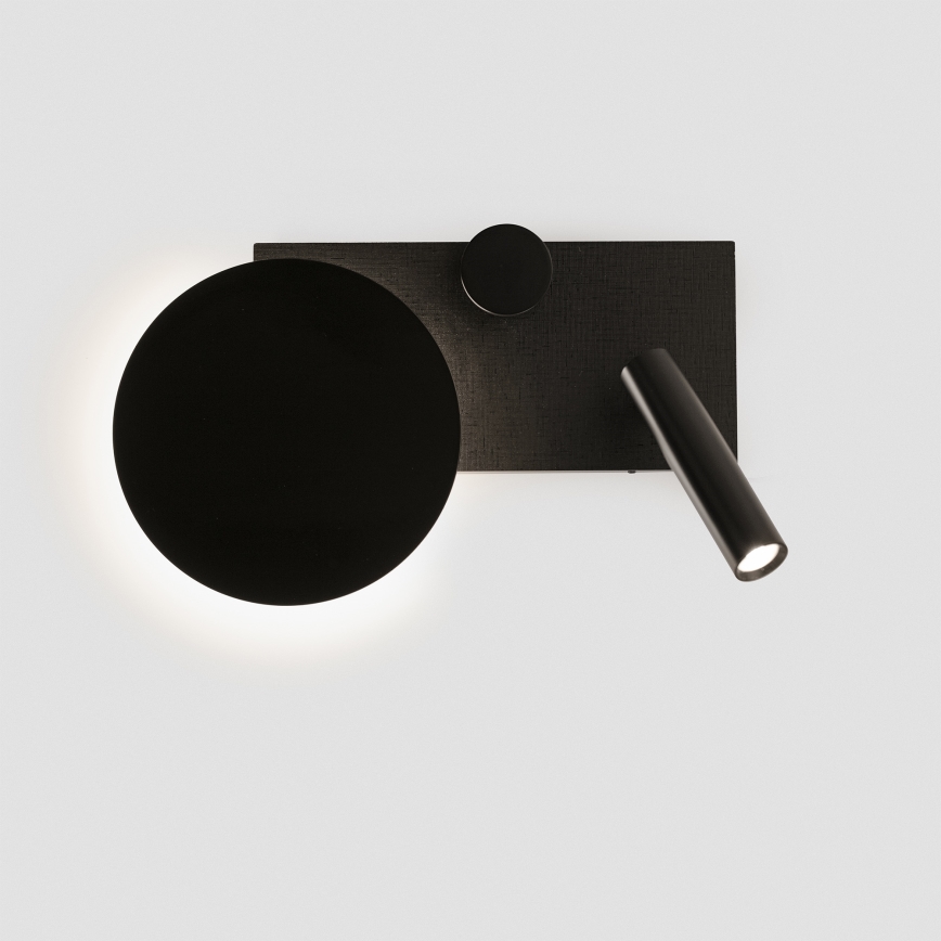 FARO 20058 - Lampada da parete dimmerabile a LED KLEE LED/10W/230V + LED/3W destra