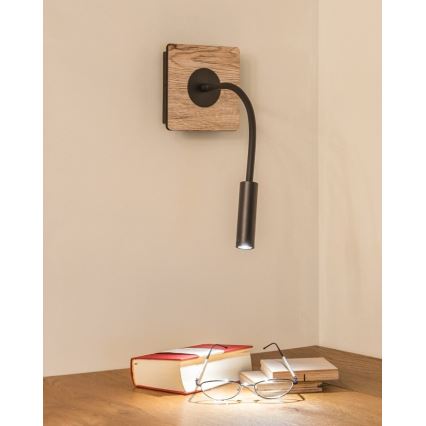 FARO 20060 - Lampada LED flessibile MOOD LED/2W/230V