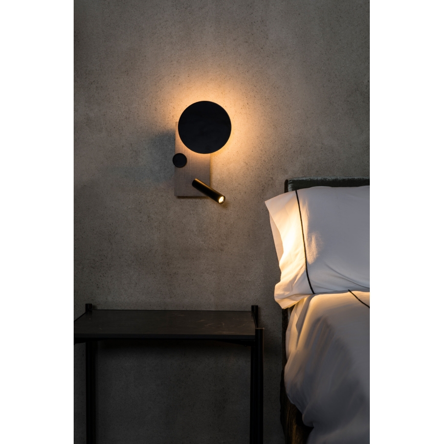 FARO 20066 - LED Lampada da parete dimmerabile KLEE LED/10W/230V + LED/3W sinistra
