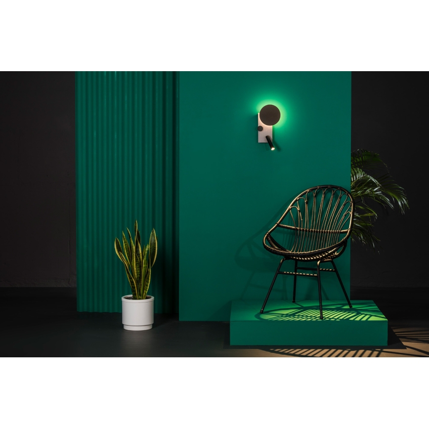 FARO 20066 - LED Lampada da parete dimmerabile KLEE LED/10W/230V + LED/3W sinistra