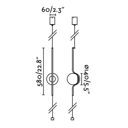 FARO 29694 - LED Lampa LE VITA LED/6W/230V