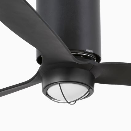 FARO 32043WP-10 - Ventilatore a soffitto LED MINI TUBE FAN M LED/16W/230V nero diametro 128 cm SMART + telecomando