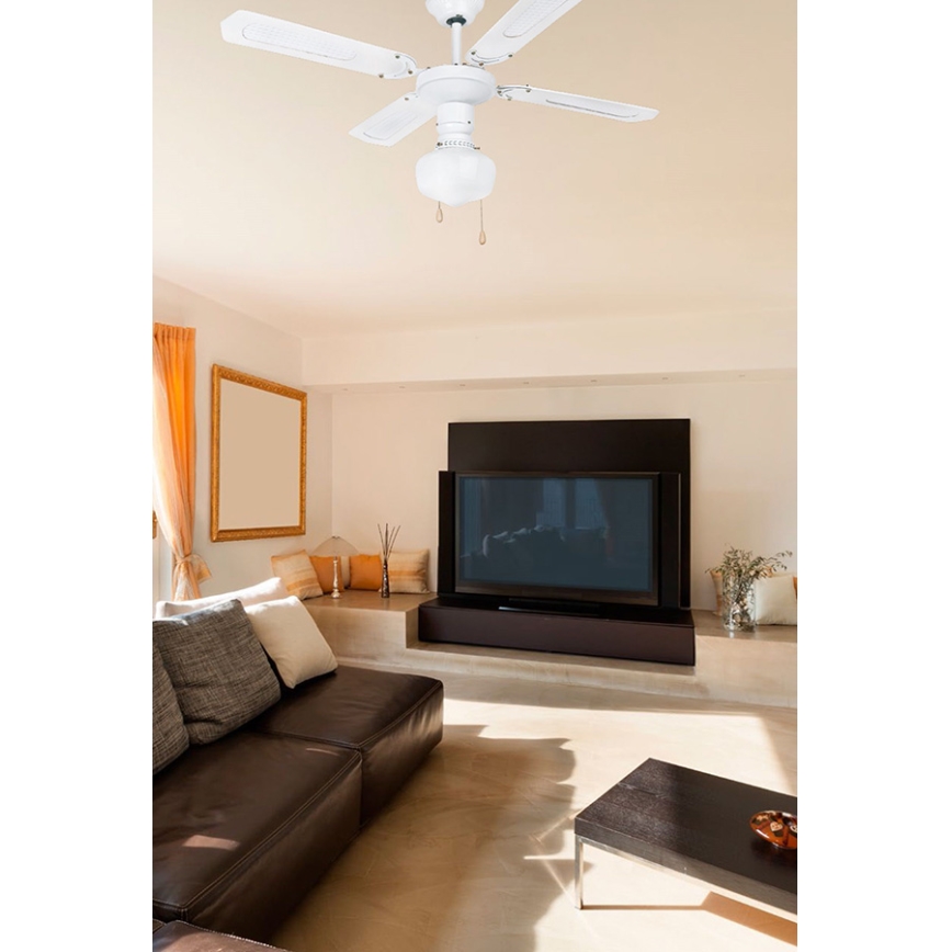 FARO 33121 - Ventilatore da soffitto ARUBA 1xE27/60W/230V