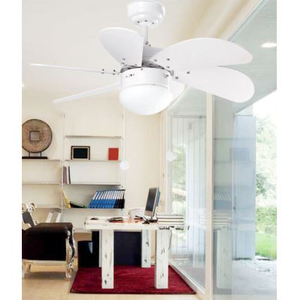 FARO 33180 - Ventilatore da soffitto PALAO 1xE14/40W/230V