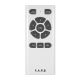 FARO 33397 - Plafoniera LED DISC FAN 2xLED/35W/230V bianco + telecomando