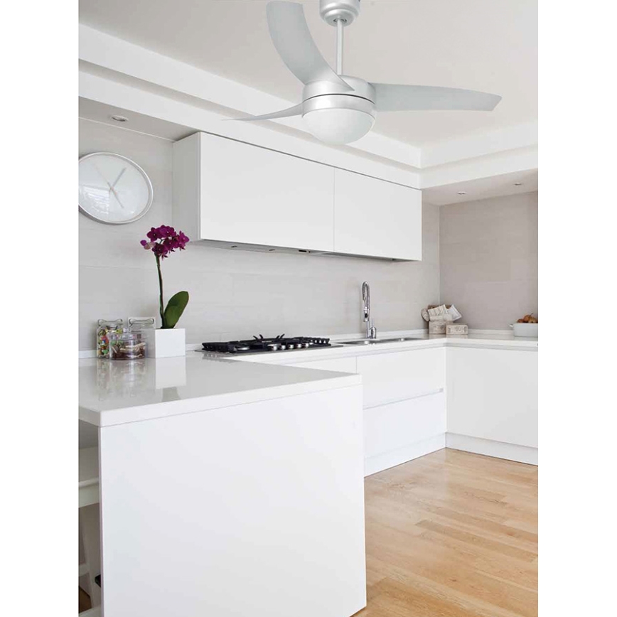 FARO 33416 - Ventilatore da soffitto EASY 2xE27/15W/230Vd 105cm + telecomando