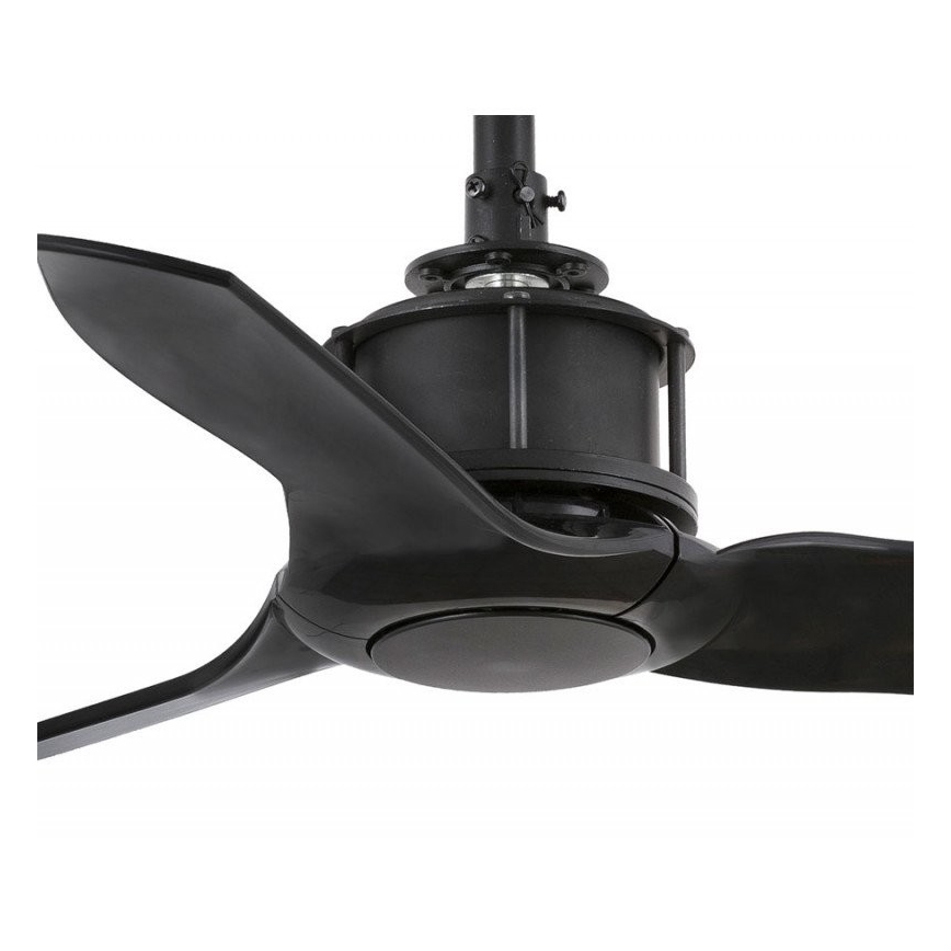FARO 33424 - Ventilatore da soffitto JUST FAN nero d81cm  + telecomando