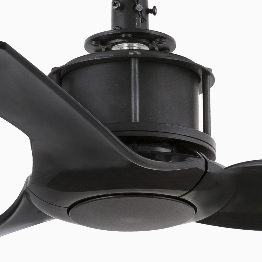 FARO 33424WT - Ventilatore da soffitto JUST FAN S Ø 81 cm nero Wi‑Fi Tuya + telecomando
