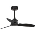 FARO 33424WT - Ventilatore da soffitto JUST FAN S Ø 81 cm nero Wi‑Fi Tuya + telecomando
