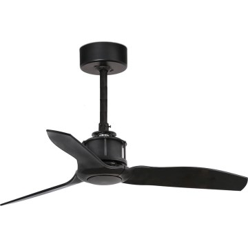 FARO 33424WT - Ventilatore da soffitto JUST FAN S Ø 81 cm nero Wi‑Fi Tuya + telecomando