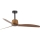 FARO 33435 - Ventilatore da soffitto WEAVER M Ø 128 cm marrone/nero + telecomando