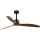 FARO 33451WT - Ventilatore da soffitto COPPER FAN M diam. 128 cm marrone/nero Wi-Fi Tuya + telecomando