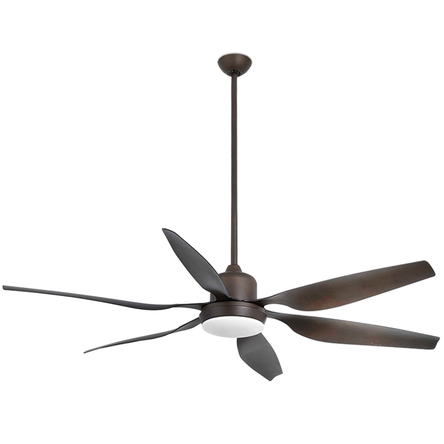 FARO 33466A - Ventilatore da soffitto TILOS 2xE27/15W/230V wenge + telecomando
